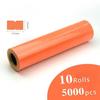 10 Rolls Price Label Tag for MX-5500 Price Gun Label Sticker, 5000pcs White and Color Retail Shop Price Gun Label