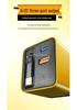Dual-Port GaN Fast Charger with Retractable Cable for Apple, Huawei, Xiaomi