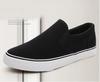 Herren Canvas Schuhe Schwarze Sneaker Lässige Slipper Mokassin Herrenschuhe Erwachsene Slip-On Flats Sommer Herren Trainer zapatos de hombre
