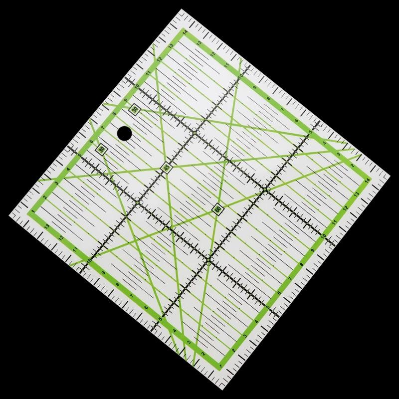 15*15 Cm Quilting Sewing Patchwork Ruler Home Art Cutting Tool Tailor Craft Diy