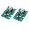 2Pcs Solar Lamp String Controller Module Circuit Board with 8 Kinds Light Mode and Switch 1.2V