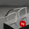 Ultra-light Fashion TR90 Glasses Frame Flexible Pure Titanium Myopia Optical Eyeglasses Frame Men