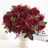 Artificial Flower Non-Fading No Watering Full of Vitality Decorate 5 Branches Exuberant