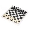 Chess Set Plastic International Chess Set Black And White Checkerboard Set With A Storage Bag