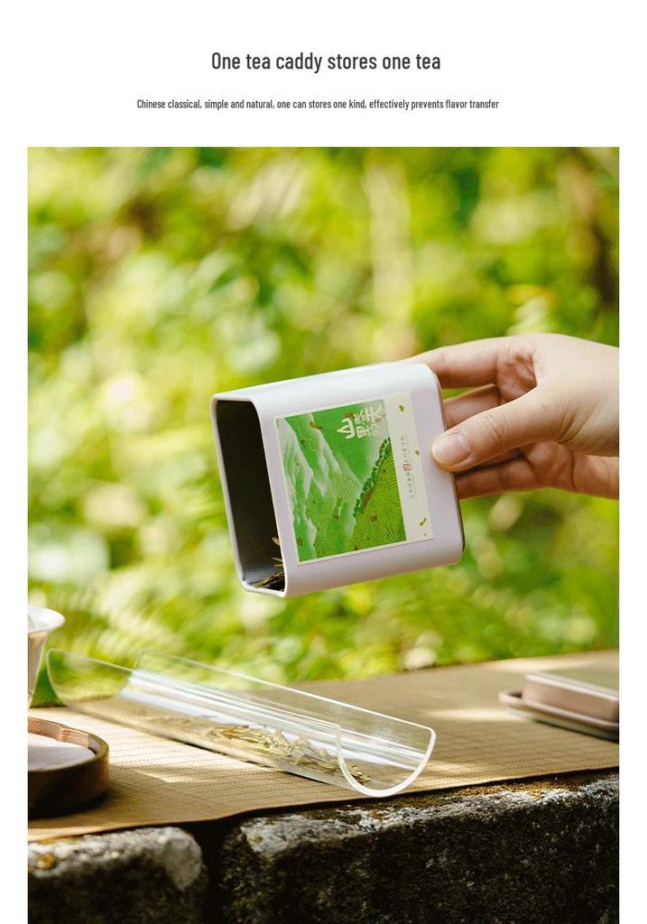 Eco-Friendly Green Tea Gift Box with Longjing, White Tea, Biluochun, Maojian, Cup & Iron