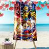 Daigunder Gambar Robot Print Beach Towel, Large Soft Quick Dry Towel for Beach Camping Swimming