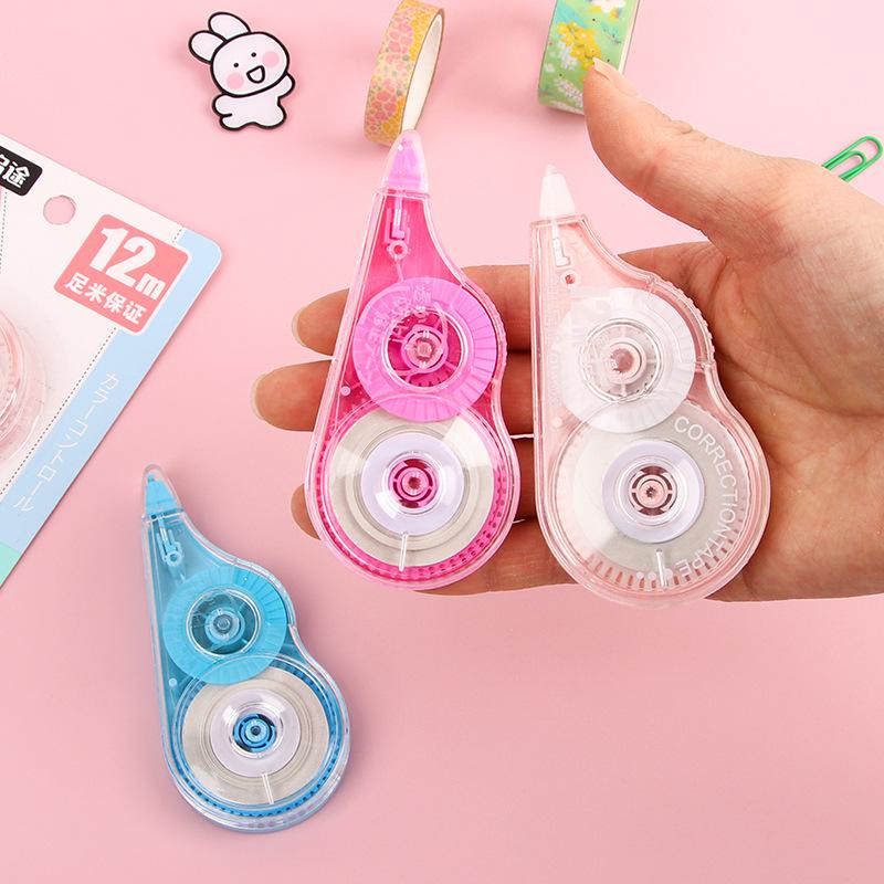 Creative Cartoon Correction Tape Set for Students - High Capacity, Cute Design