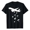 Fallschirmjäger-T-Shirt Fallschirmspringer Armee Luftlandetruppen Fallschirm