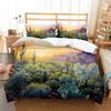 Cactus Duvet Cover Set Desert Plants Pattern Comforter Cover Double Single Size For Kids Teens Adults Bedding Set Quilt Cover