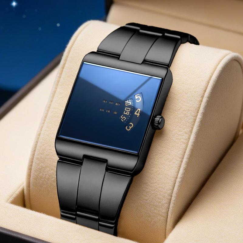 Quadratische Uhr Herren Mode Quarz Uhr Damen Uhr Schüler Herren und Damen Uhr Tk