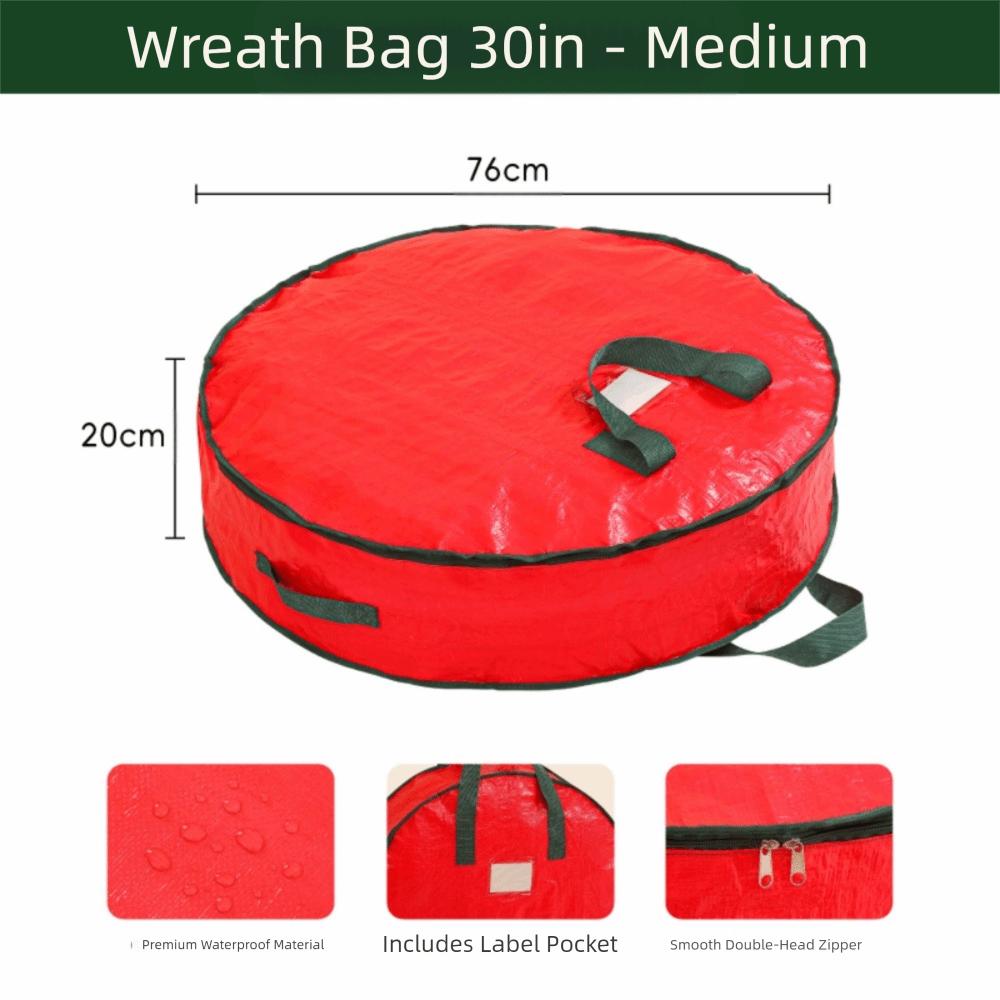 

Водонепроницаемый Пыленепроницаемый Праздничное Украшение Сумка для Венка Круглые Сумки для Гирлянды M