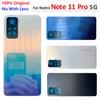 Battery  Glass Rear Door Housing Back  Replacement  For Redmi Note 11 Pro 5G 11S 11 Pro Plus 11