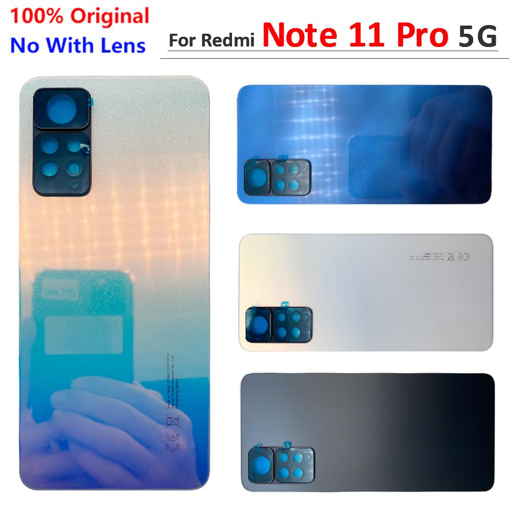 Battery  Glass Rear Door Housing Back  Replacement  For Redmi Note 11 Pro 5G 11S 11 Pro Plus 11