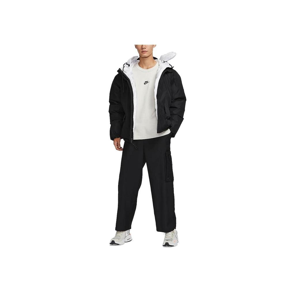 Nike Sportswear GORE-TEX Windproof Waterproof Loose Hooded Hardshell Jacket Men Jackets Black FB7595-010