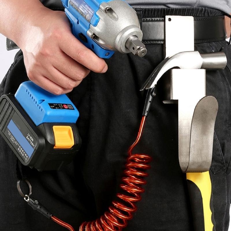 Wrench Hook Tool Belt Holder Wrench Rack Tape Measure Holder Tool for Drill Cordless Tool Belt Clamps Drill Driver Belt