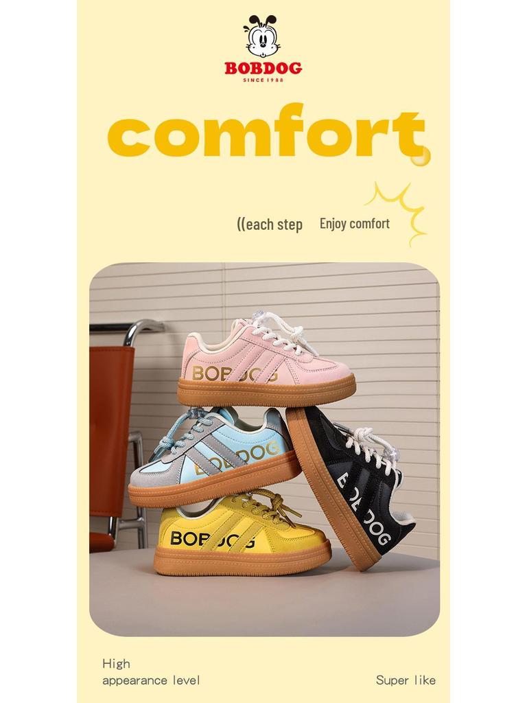 Babudou Kinder Wasserdichte Sneaker - Herbst 2025 Leder Freizeitschuhe für Jungen und Mädchen