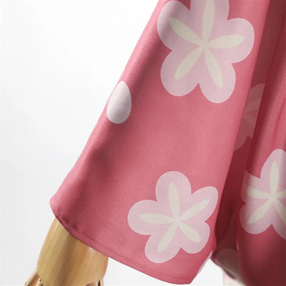 Makomo Cosplay Kostým Uniforma Párty Oblek Anime Kimono Kompletní Sada