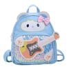 Guitar Lightweight Cartoon Children Backpack For Kindergarten And Use School