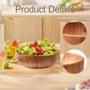 Bowl for Cereal and Rice with Wooden Design Food Storage
