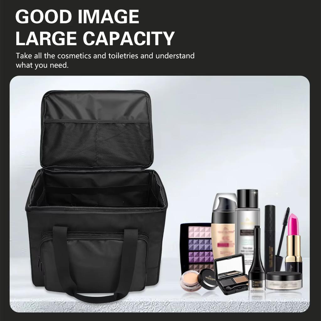Salon Barber Fold Bag Large Capacity Scissor Tools Storage Hairdressing Cosmetic Organizer Grooming Travel Bags Makeup Case