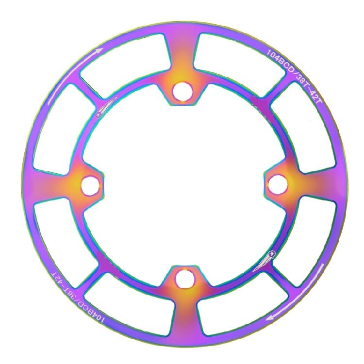 Aluminum Alloys Single Speed Chainring Guard for Bicycles Crankset Protections Crank Protector Bicycles Chainring Cover