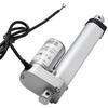 12V Linear Actuator, 101.6mm Stroke 15mm/s High-Speed 1000N Linear Motion Actuator - with IP54 Protection & Mounting Bracket for Lift Desk, Recliner