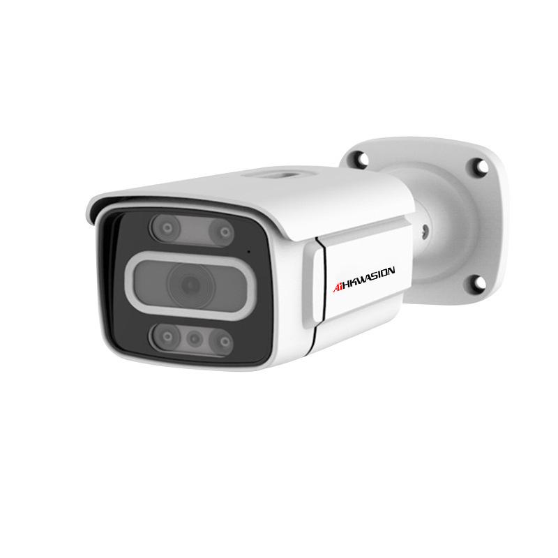 High-Definition Outdoor POE Surveillance Camera Set with Audio Monitoring