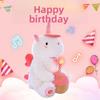 Unicorn Plush Toy With Sound For Kids Birthday Decor And Gift