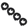 Durable-For BMW X 5 E53 1999-2006 Door Lock Rod Grommet 4Pcs 51418408567 Plastic Replacement Part 51418408567