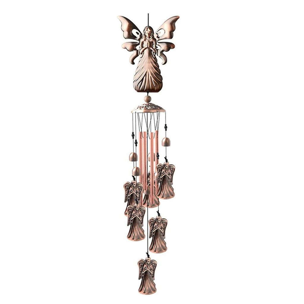 Commemorate Angel Wind Chime Metal Tube Bell Ornament Garden Pendant Gifts New