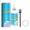 White Shoe Cleaner Shoe Whitening Agent Free-wash Shoe Edge Cleaning Stain Yellow Edge Cleaner 100g Set
