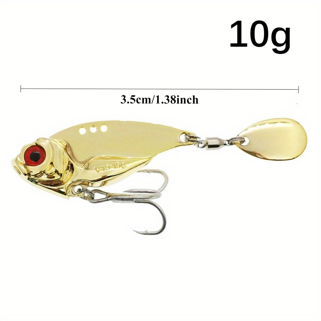 New Metal VIB Fishing Lure, Universal Freshwater Bait For Perch, Topmouth Culter And Horse Mouth Fish Angling