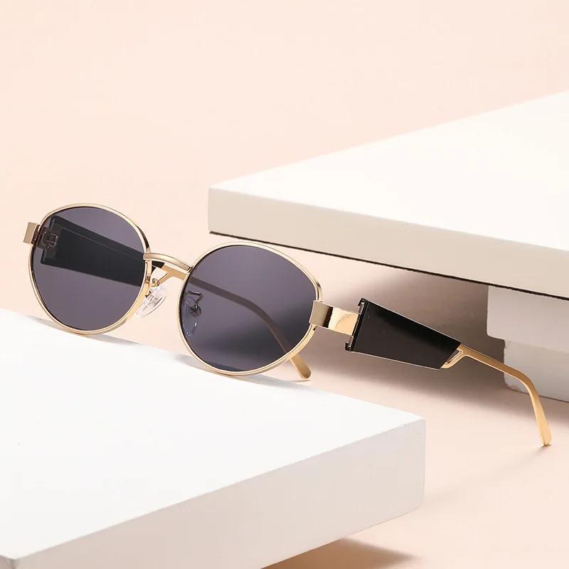 

New Retro Round Frame Sunglasses for Women Men Travel Outdoor Beach Fashion Sunglasses UV400 Shades Sports Goggles for Male