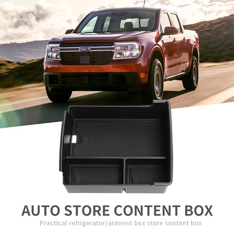 Für Ford Maverick 2025+ Auto Armlehnen Aufbewahrungsbox Mittelkonsole Organizer Ablage Zentrales Aufräumen Innenraumzubehör