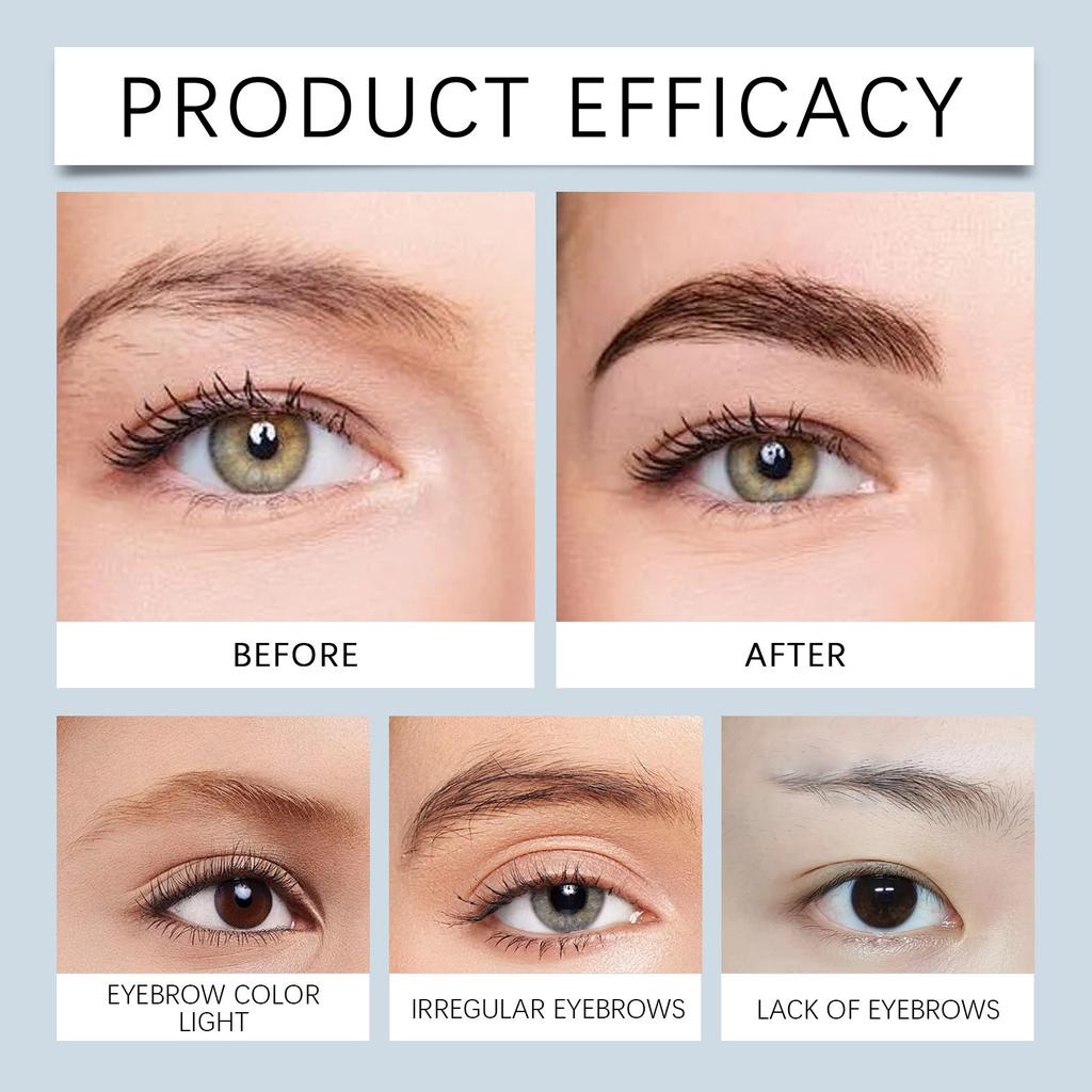 Eyebrow Serum, Eyebrow Growth Serum, Make Eyebrows Thicker And Promote Eyelash Eyebrow Growth Ampoule Set 10ml*2pc