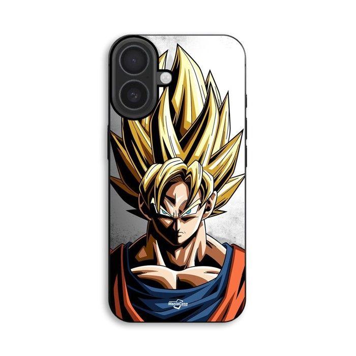 Hülle Für iPhone 18 Goku Dragon ball z super ultra instinkt Maniacase schwarz