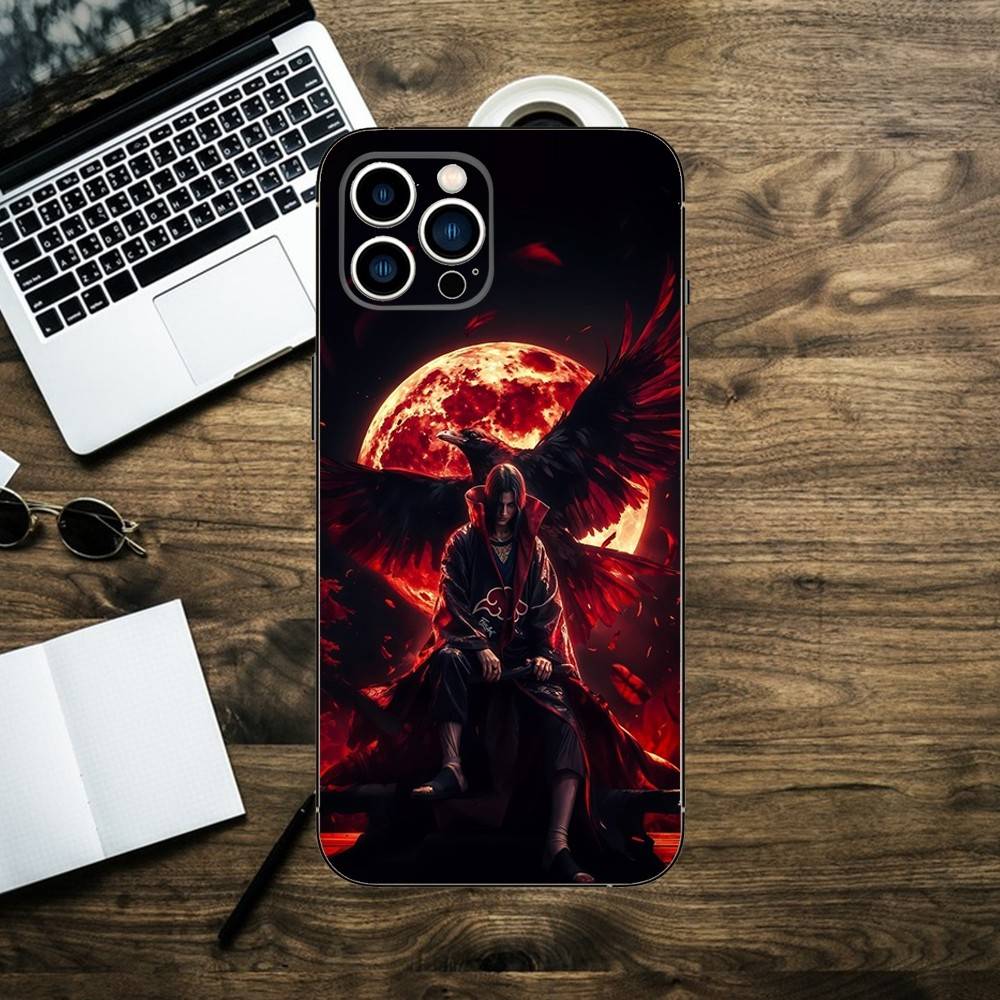 Uchihas M-Madara I-Itachi Phone Case For iPhone 16,15,14,13,12,11,XS,XR,X,8,7,Pro,Max,Plus,mini Silicone Black Cover
