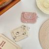 Corduroy Card Holder, Coin Storage Bag, Women's Wallet, Zipper Card Holder, Bank Card Card Pouch