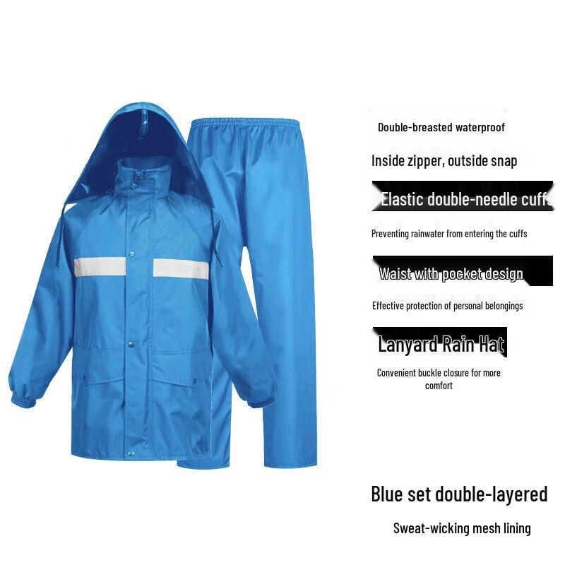 3531 Waterproof Split Rain Suit