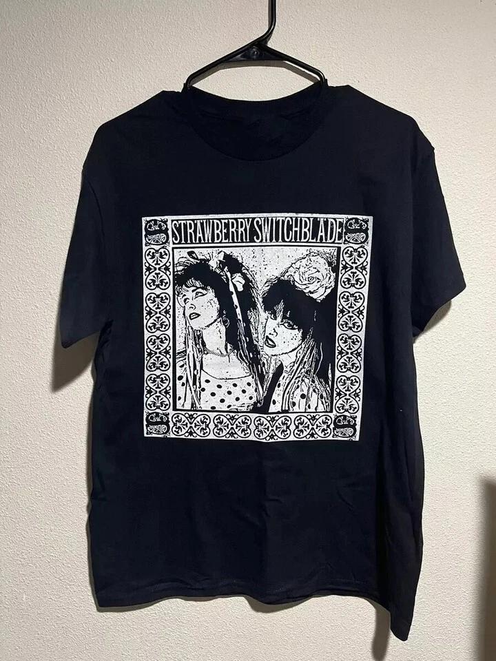 Strawberry Switchblade Band Retro Vintage T-shirt S-3XL XL