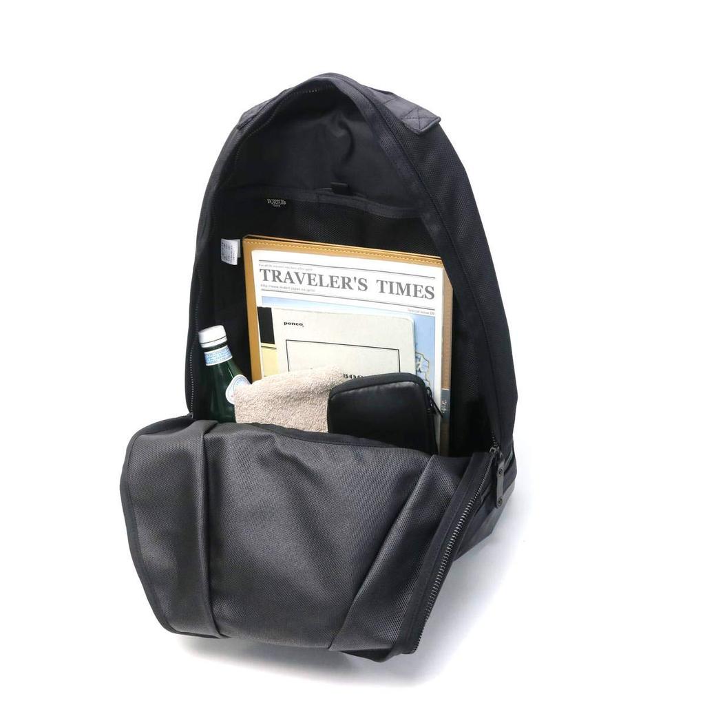 Yoshida Backpack Daypack Black [Porter] & Co. HEAT 703-06302