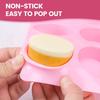 Chocolate Covered Oreos Mold 12-Cavity Non-Stick Round Silicone Oreo Cookie Molds for Chocolate Candy Mini Cakes Jelly Ice Cube