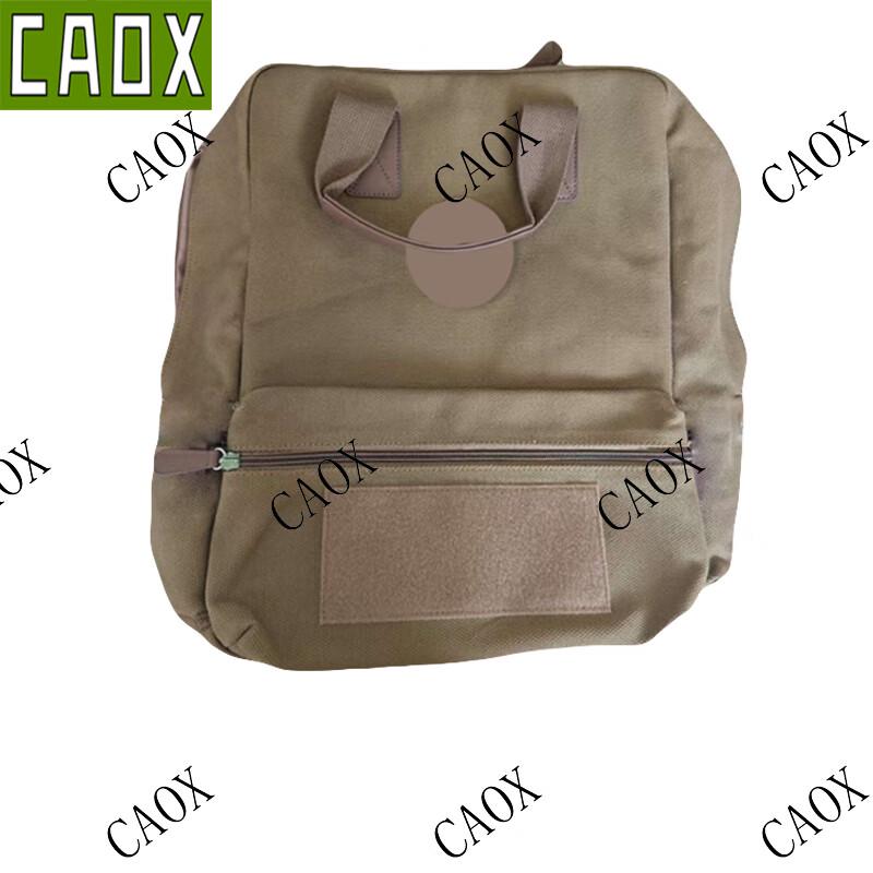 CAOX24 Thick Canvas Outdoor Travel Backpack