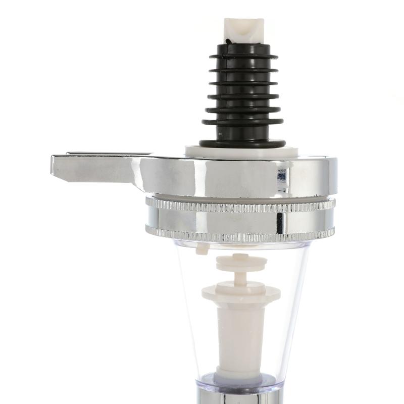 30ml measurement 3 straight row wall hanging wine rack pourer Mounted