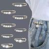 Pins Waist Fixed Buckle Clothing Brooches Set Waistband Pin Dress Shawl Clips Waist Pin Brooch