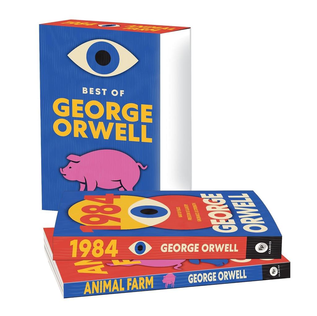 Best of George Orwell Boxed Set (Animal Farm & 1984) Set of 2 Books
