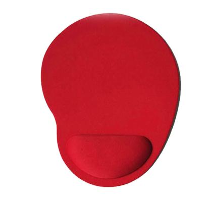 Handgelenkauflage Mauspade Ergonomisches Design Weicher Elastischer EVA-Schaum Handgelenkstütze Mauspade für Büro Gaming Rotes Kleines Taille