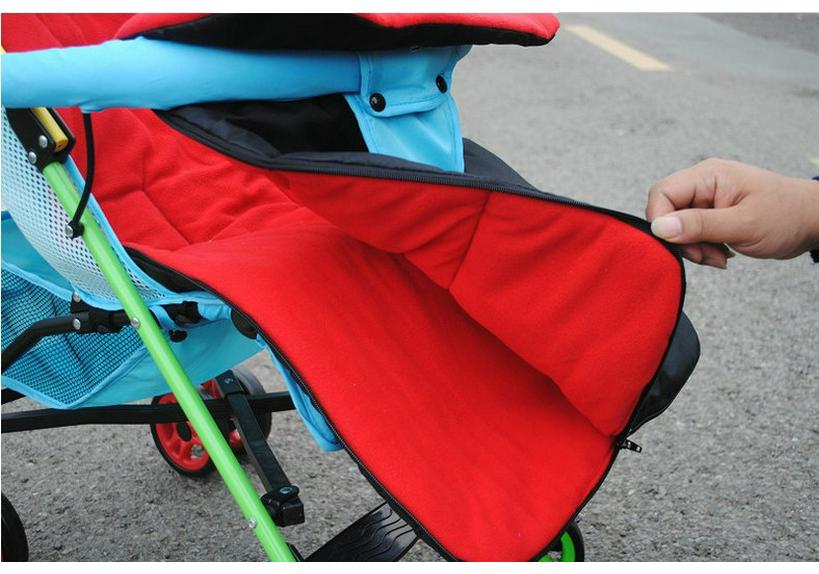 Multifunktionaler Kinderwagen-Fußsack: Winddichter, wasserdichter und warmer Schlafsack