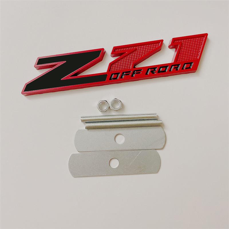 3d Metal Logo Z71 Emblem Car Front Grille Badge Sticker For Chevrolet Tahoe Colorado Cheyenne Chevy Silverado Z71 Accessories