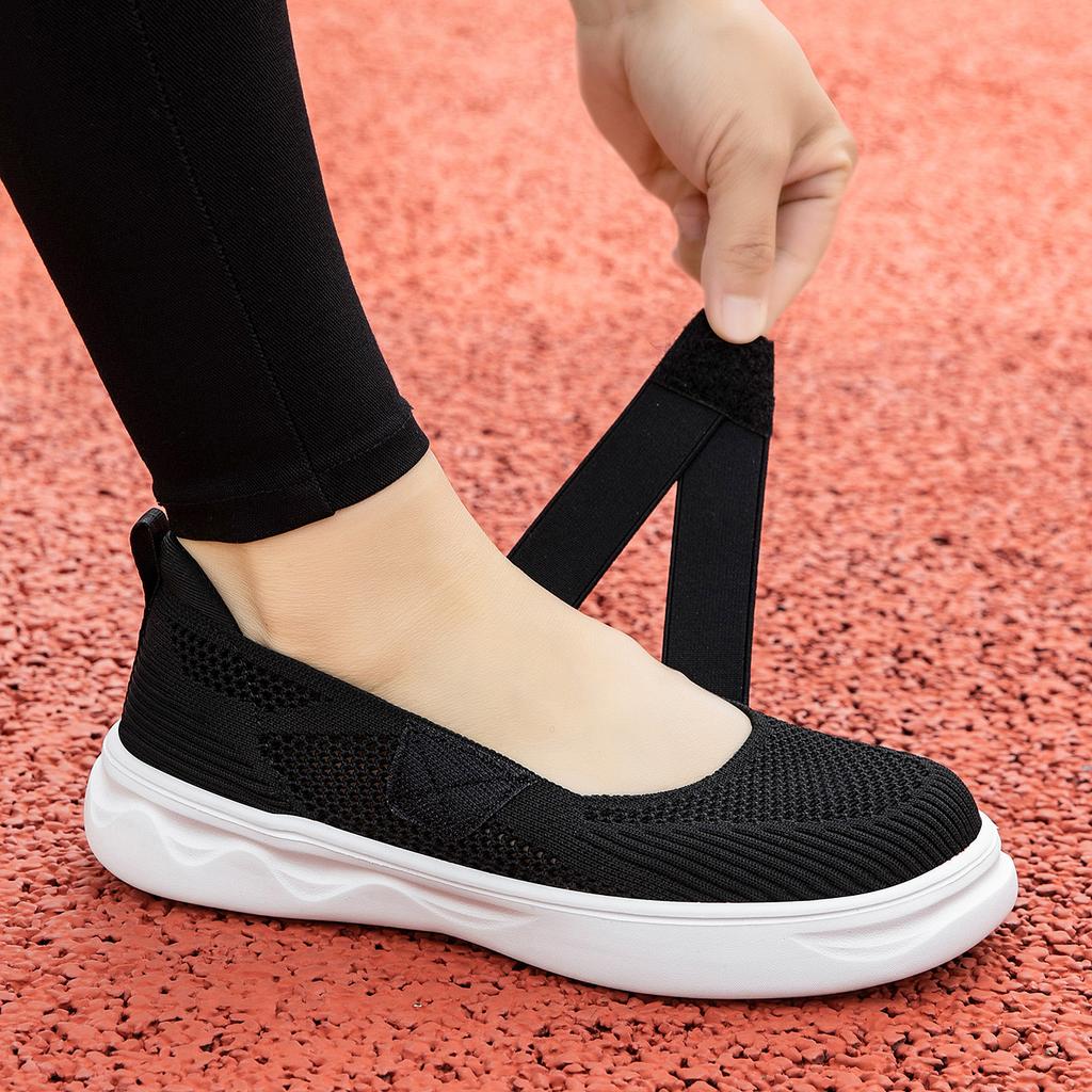 Women Breathable Walking Shoes wide breathable hollow walking shoes with strap For Walking Travel Outdoor Summer Daily Daily Use